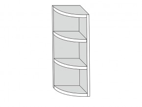 19.30.0р Полка угловая (h=913) радиусная  ЛДСП УНИ в Чердыни - cherdyn.magazin-mebel74.ru | фото