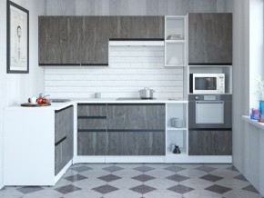 Кухонный гарнитур Ноктюрн мега прайм 1500х2700 мм в Чердыни - cherdyn.magazin-mebel74.ru | фото