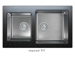 Мойка комбинированная Tolero twist TTS-840 Черный 911 в Чердыни - cherdyn.magazin-mebel74.ru | фото