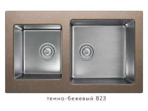 Мойка комбинированная Tolero twist TTS-840 Темно-бежевый 823 в Чердыни - cherdyn.magazin-mebel74.ru | фото