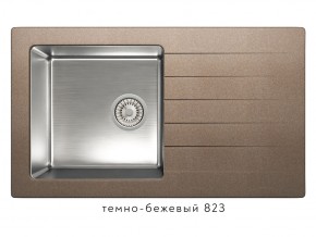 Мойка комбинированная Tolero twist TTS-860 Темно-бежевый 82 в Чердыни - cherdyn.magazin-mebel74.ru | фото