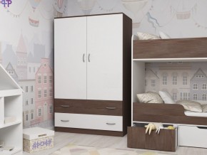 Шкаф двухстворчатый бодега-белый в Чердыни - cherdyn.magazin-mebel74.ru | фото