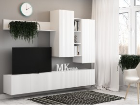 Стенка НМ-001 Сканди МДФ фасад белый в Чердыни - cherdyn.magazin-mebel74.ru | фото